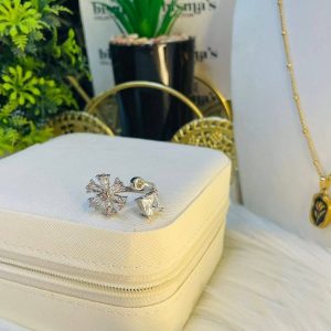 Silver Flower Ring