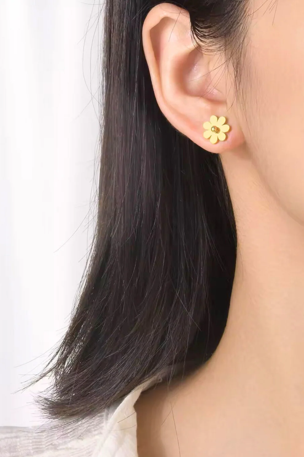 daisy-themed jewelry set - Image 3