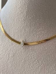 Mini Pear Snake Necklace
