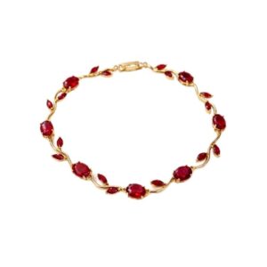 Red Tulip Bracelet