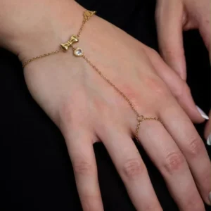 Bow hand Chain